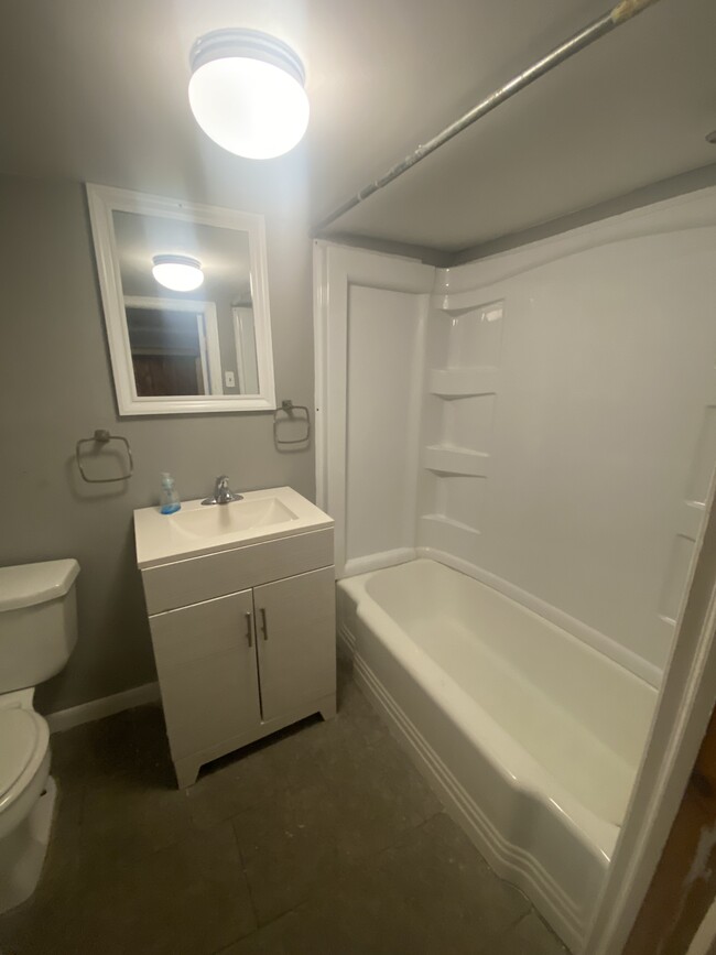 full second bathroom in basement - 606 N Woodington Rd