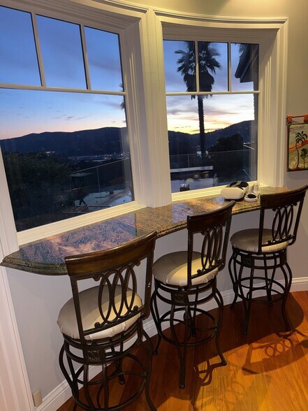 Kitchen bar seating with a view! - 115 Inez Pl