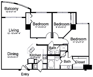 Floorplan - Verona by Palladium