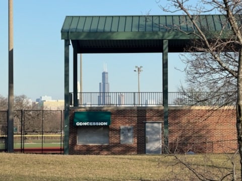Baseball Field with a Downtown View - 3310 W Division St