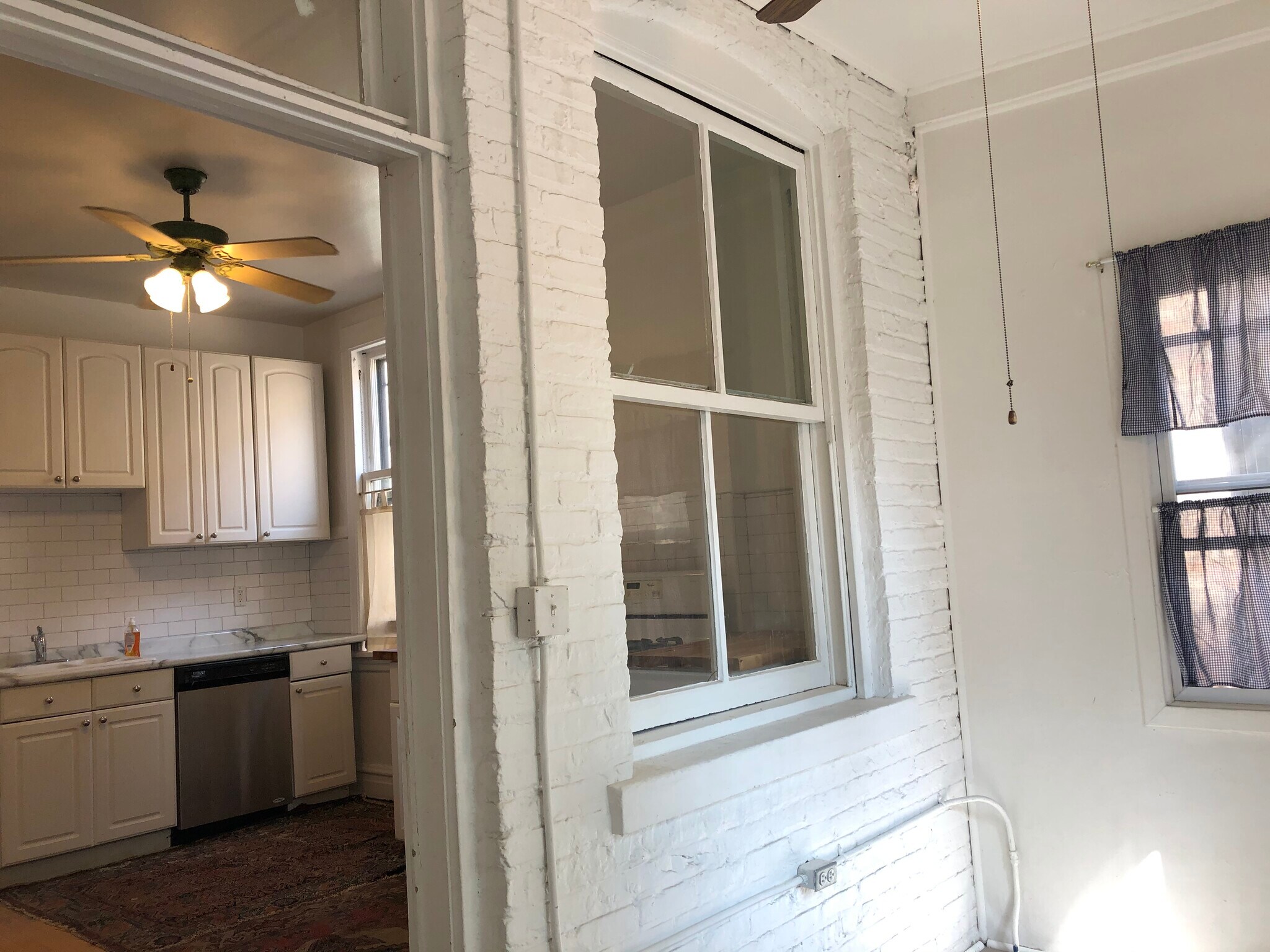 Sun room looking into kitchen - 1233 W Newport Ave