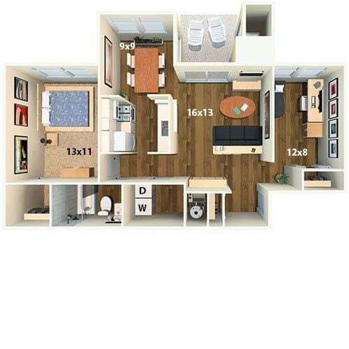 Floorplan - Springwoods at Lake Ridge