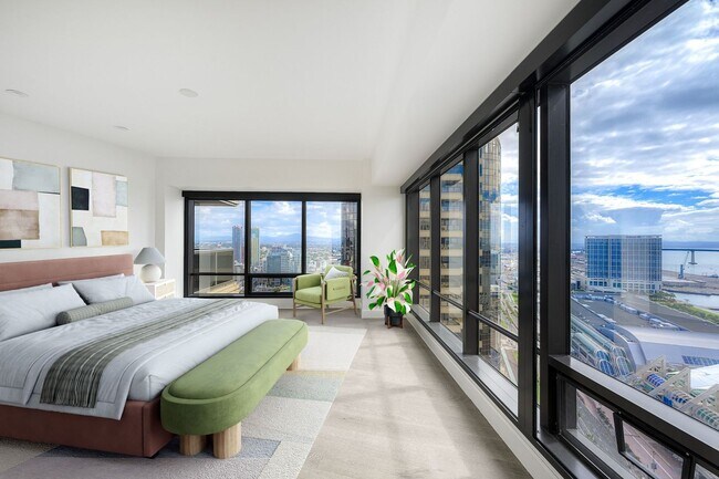 Building Photo - San Diego Water View Luxury High-Rise Living at The Harbor Club — Stunning Bay & City Views- This...