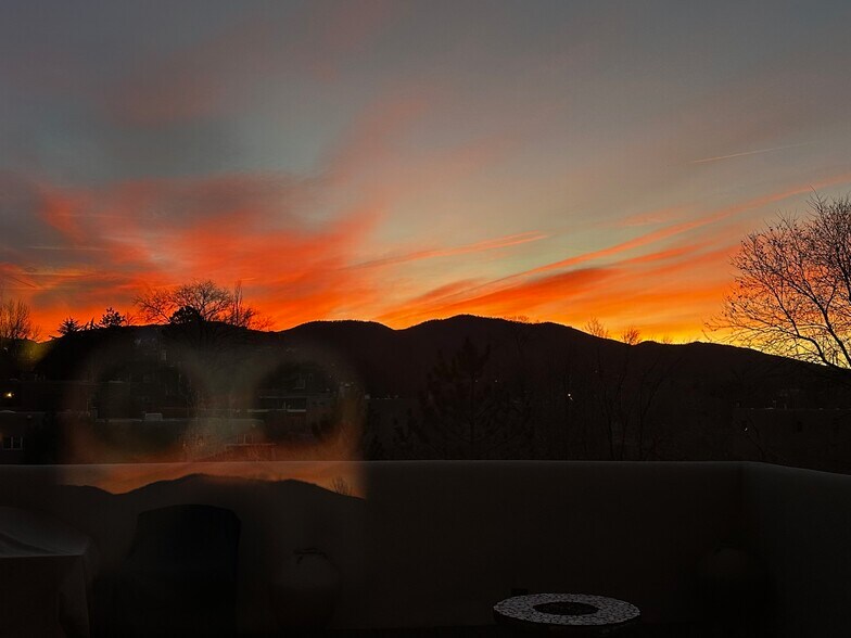 Sunrise from the living room - 501 Rio Grande Ave