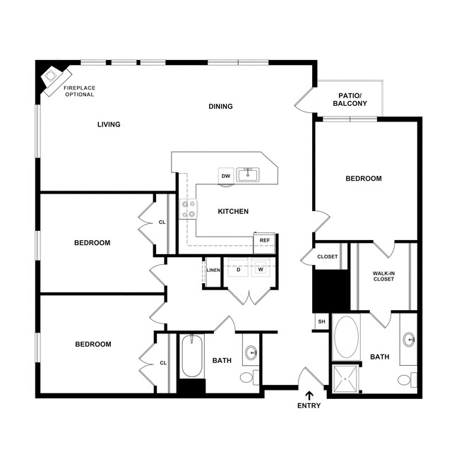 Floorplan - 7166 at Belmar