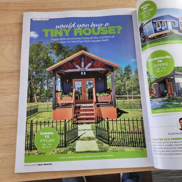 featured in HGTV Magazine - 2510 Private Road 1180