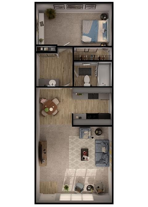 Floorplan - Verde Apartments