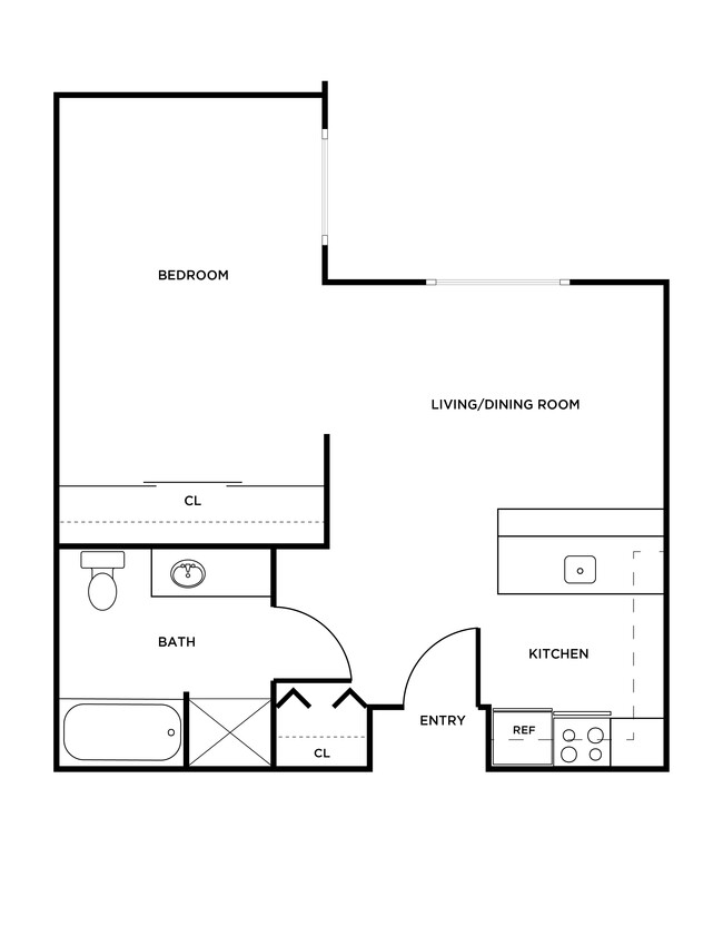 Floorplan - Woodrose Apartments