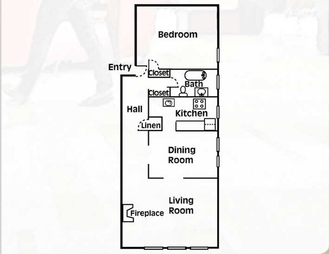 1 BR/1BA w/ Dining - Phillips Manor Apartments