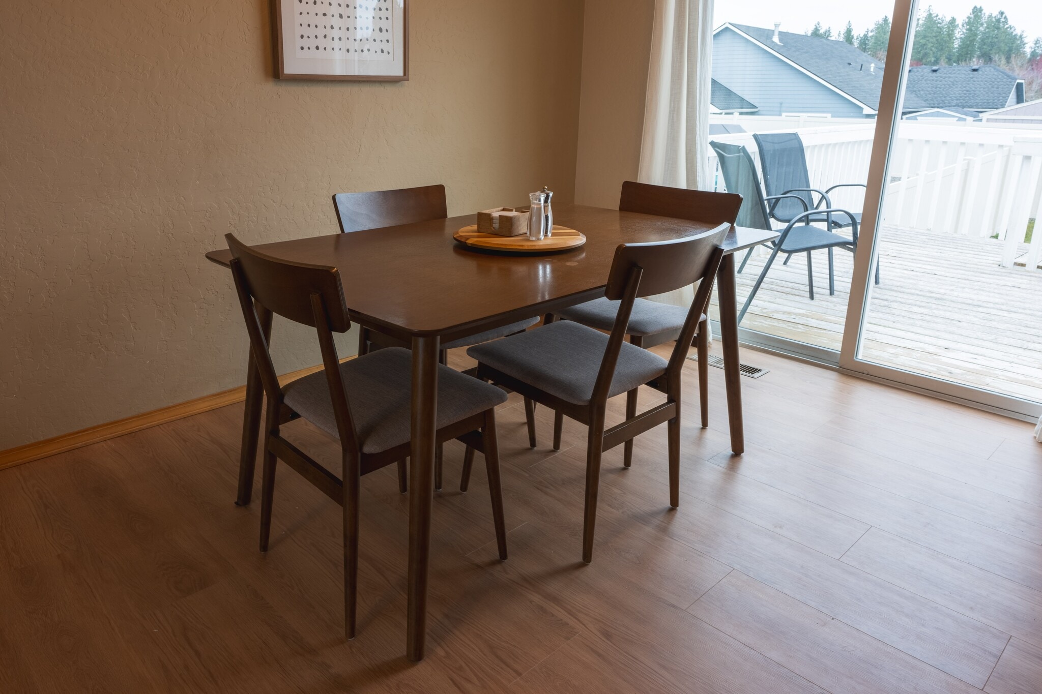 Dining Area - Access to Elevated Deck - 2805 W Dumont Dr