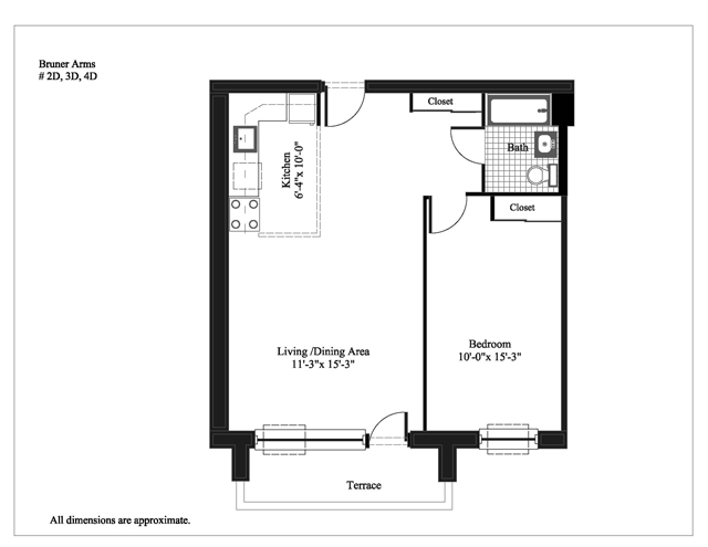 1BD1BA 2D - Bruner Arms