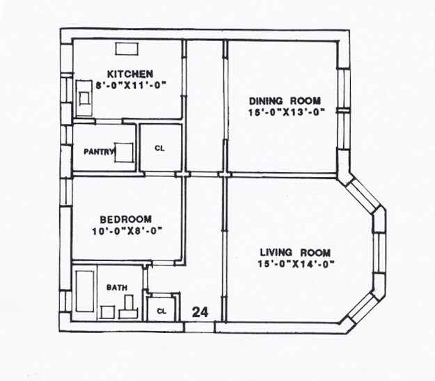 Floorplan - 437-59 W. Belmont Ave.
