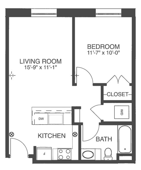 Interior Photo - Perry Street Lofts