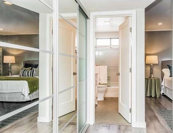 View from Master bedroom - 1606 S Barrington Ave