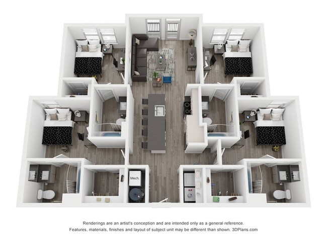 floorplan - The Metropolitan Gainesville