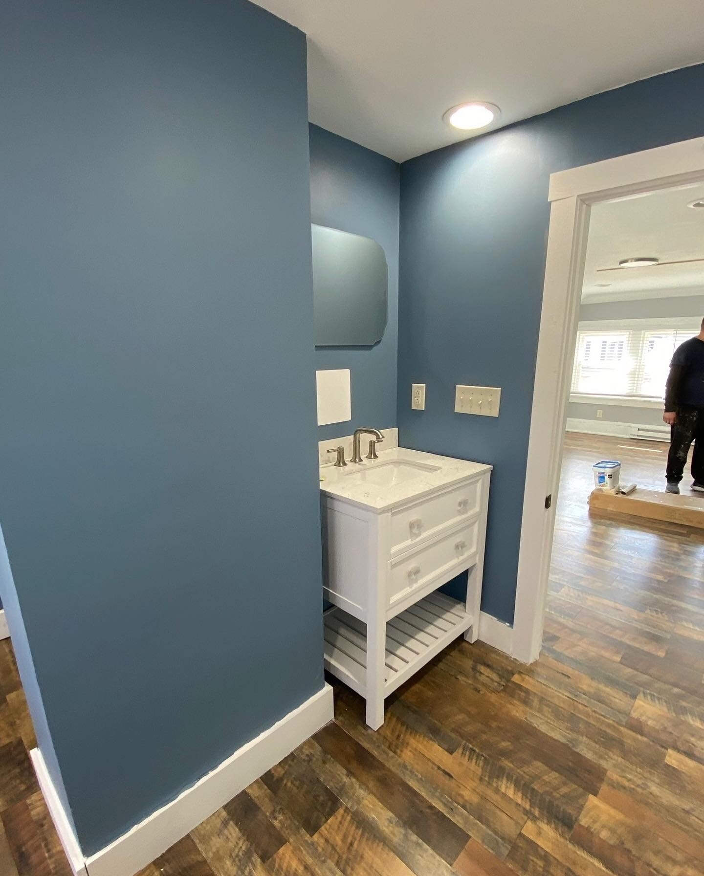 Master bathroom. Apartment B. - 605 Beechwood Ave