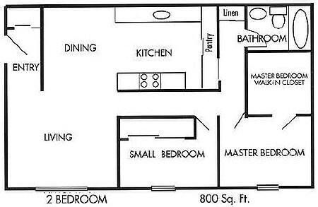 2BR/1BA - Antelope Ranch