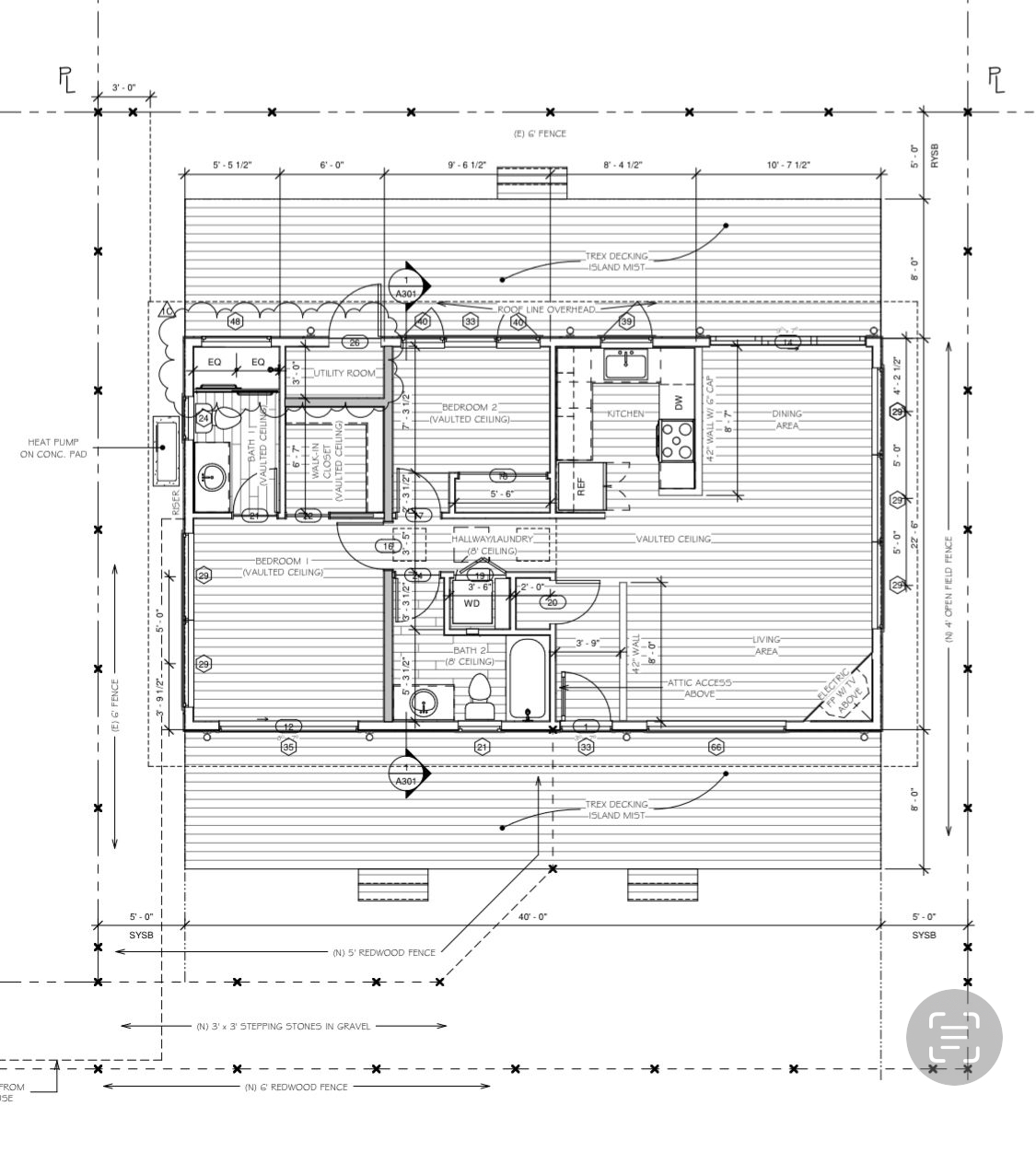 Interior FLoor Plan - 245 Medio Ave