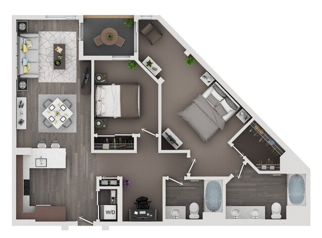 Floorplan - Fusion Encore Hollywood