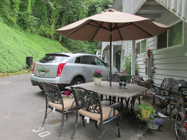 Hillside parking area - 2836 SW Sam Jackson Park Rd