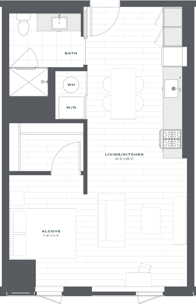 Floorplan - Triangle Square