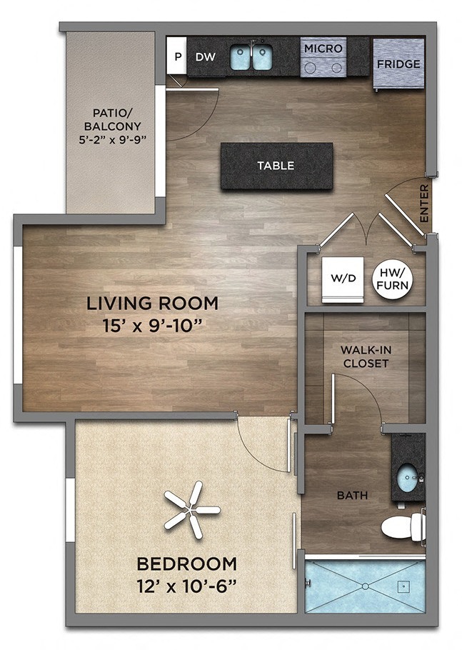 Floorplan - Century Baxter Ave