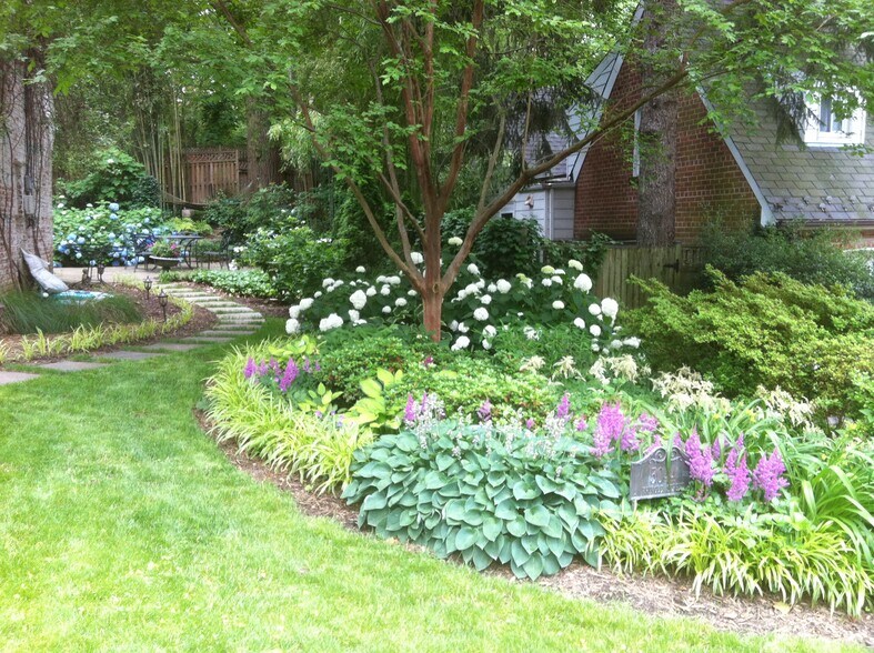 Garden path to Apt - 5044 Klingle St NW