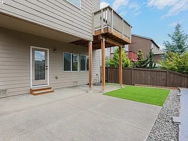 Backyard - 6128 NW Trowbridge Dr