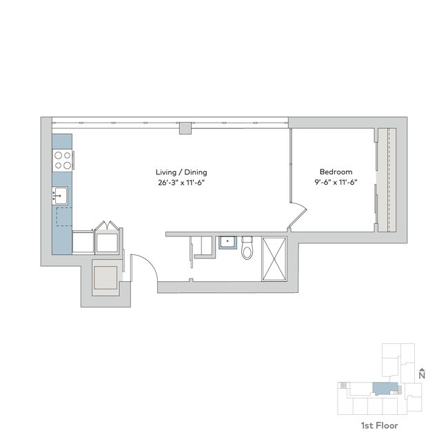 Floorplan - Interstate Flats