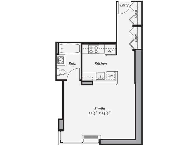 Floorplan - Avalon Riverview South Tower