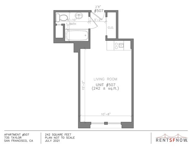 Floorplan - 735 Taylor