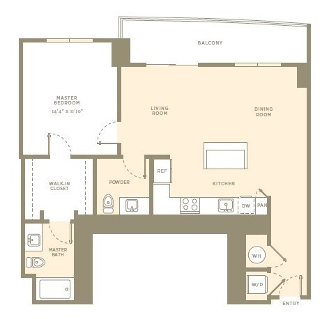 Floorplan - Amaray Las Olas by Windsor