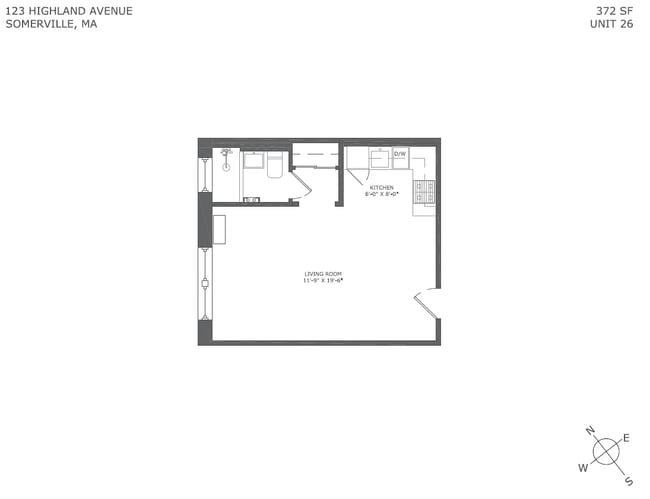 Floorplan - 123 Highland Avenue