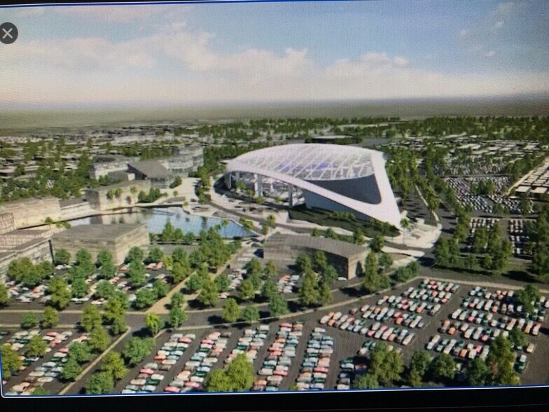 SoFi Stadium and Entertainment complex - 4310 Lennox Blvd