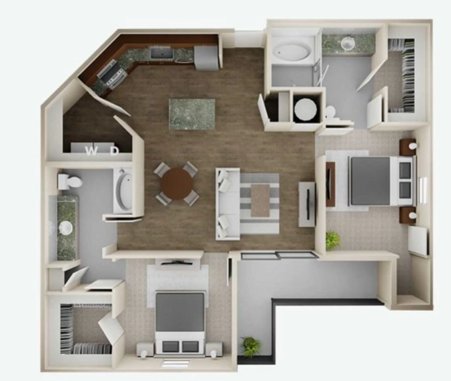 Floorplan - Lofts at City West