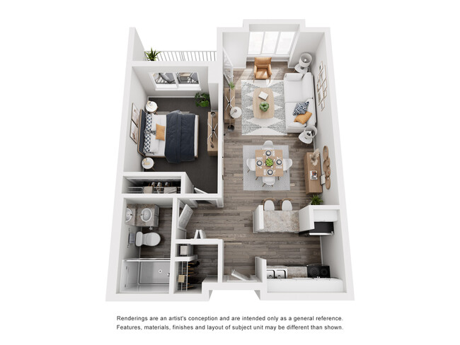 Cranbrook Floor Plan A1 - The Baldwin on Chester