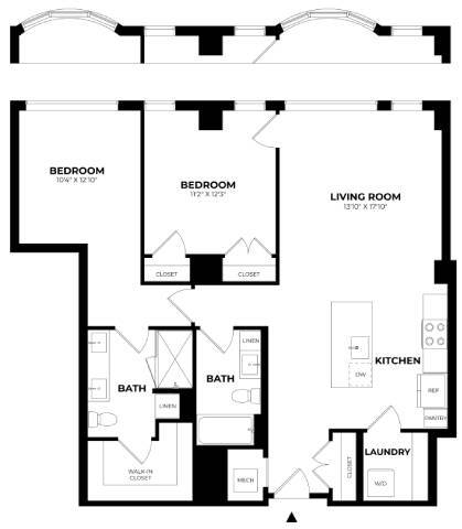 Floorplan - CityHouse Old Town