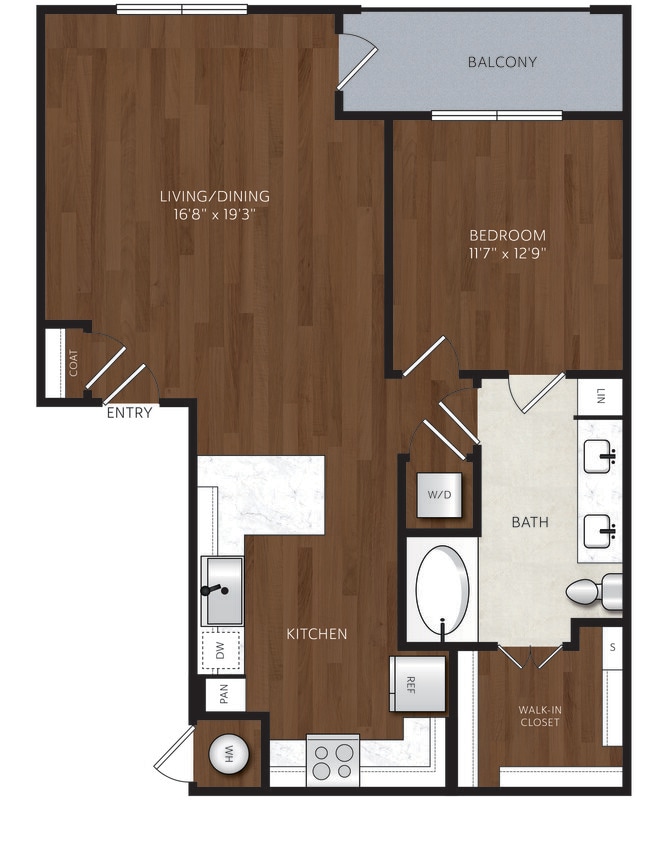 Floorplan - The Park at Katy Trail