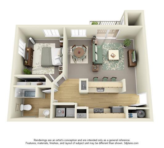 Floorplan - The Village at Union Mills