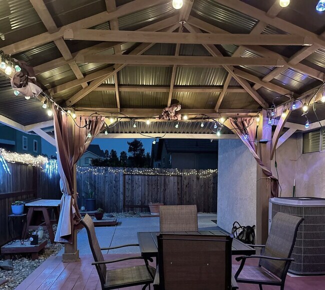 Outdoor Gazebo with Illumination Lights for Special Occasion - 9316 Caulfield Dr