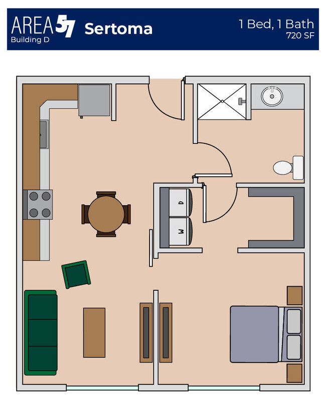 Floorplan - Area 57 C/D