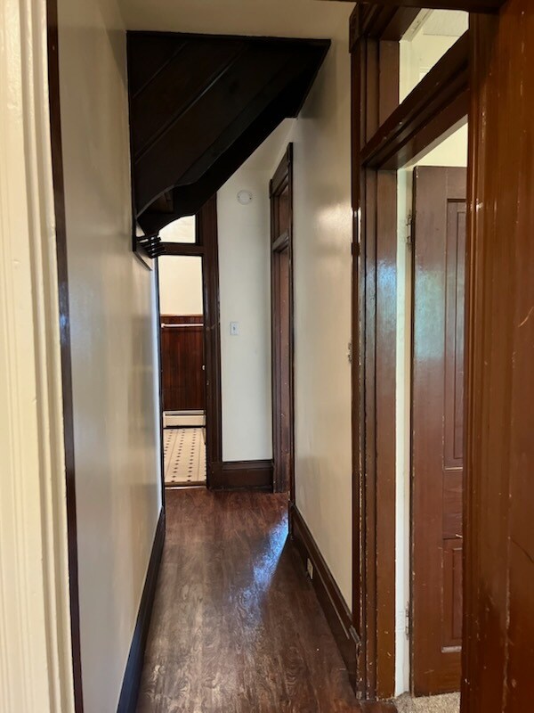Main hallway facing Bathroom - 309 Biddle Ave