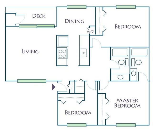 3 Bedroom Kingston.jpg - Madison at River's Edge- Retired