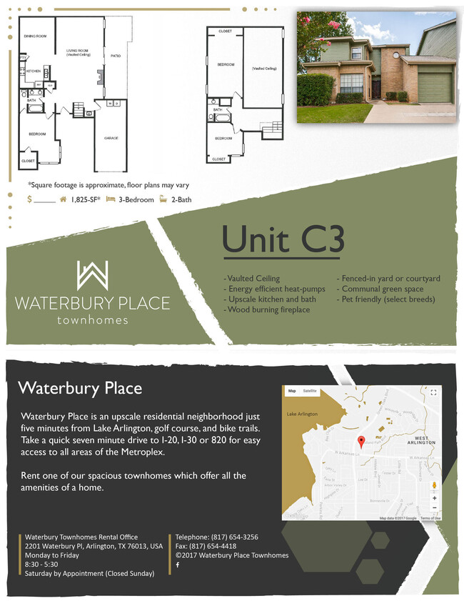 Floorplan - WATERBURY PLACE