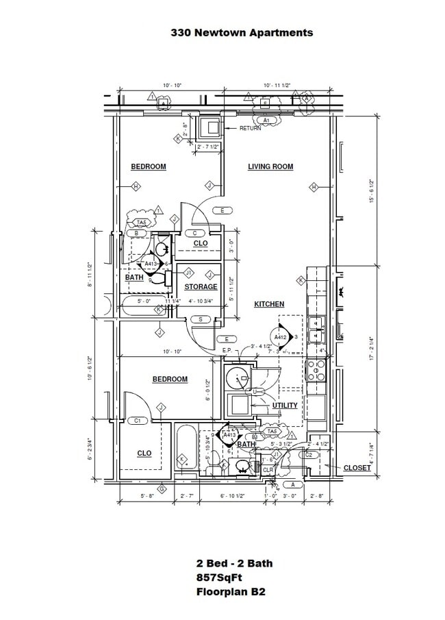 B2 - 330 Newtown Apartments