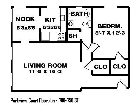 1BR/1BA - 381 Covington