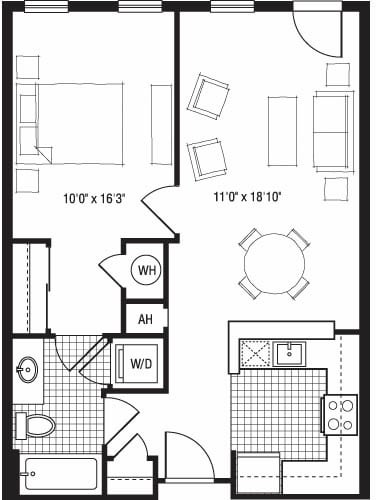 Floorplan - The Clarendon