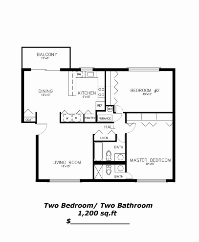 2 Bedroom - Buford Heights Apartments