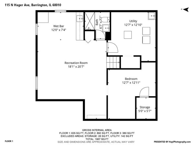 Building Photo - 115 N Hager Ave