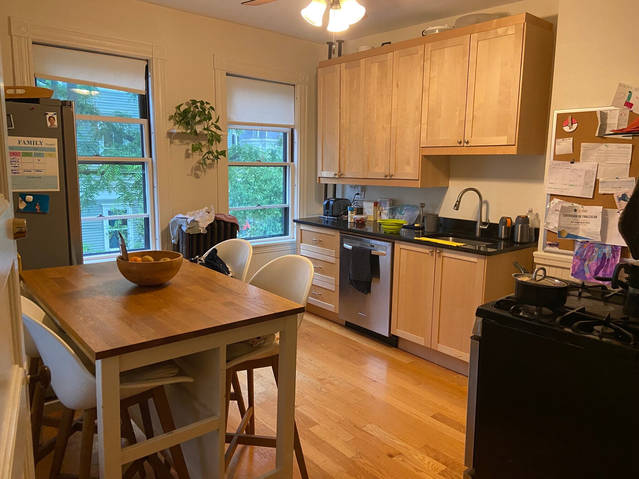Kitchen with stainless appliances - 74 Highland Ave